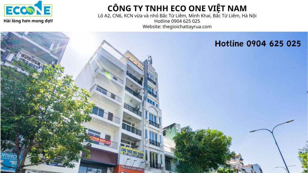 Khách sạn tại Hồ Chí Minh - sử dụng sản phẩm nước giặt chính công nghiệp của công ty Eco One