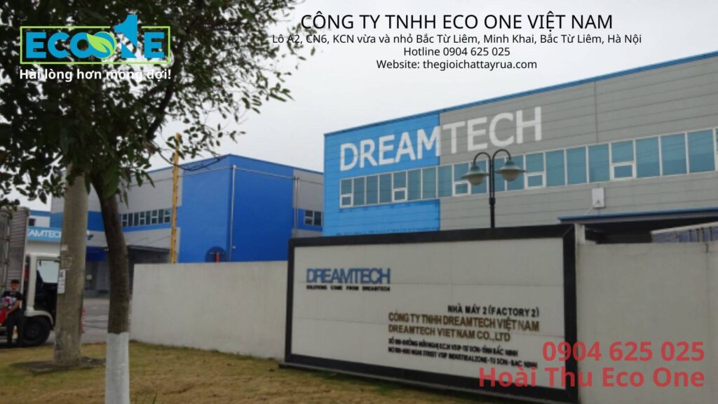 Eco One Việt Nam tự hào là đơn vị hàng đầu cung cấp trọn bộ hóa chất cho nhà máy sản xuất bản mềm điện thoại - Dream Tech