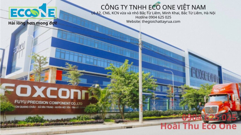 Eco One Việt Nam tự hào là đơn vụ cung cấp bộ hóa chất chăm sóc sàn và bộ hóa chất nhà bếp cho nhà máy sản xuất xe điện Foxconn