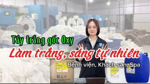 Tẩy Trắng Oxy Công Nghiệp Là Gì Giải Pháp Tẩy Trắng An Toàn Cho Xưởng Giặt, Khách Sạn, Bệnh Viện
