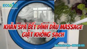 Giải Pháp Tẩy Dầu Massage Và Mùi Hôi Chua Trên Khăn Spa Tận Gốc